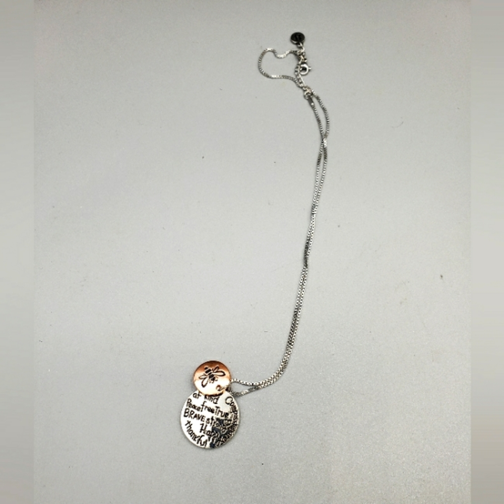 Bee Kind Positive Affirmations Necklace